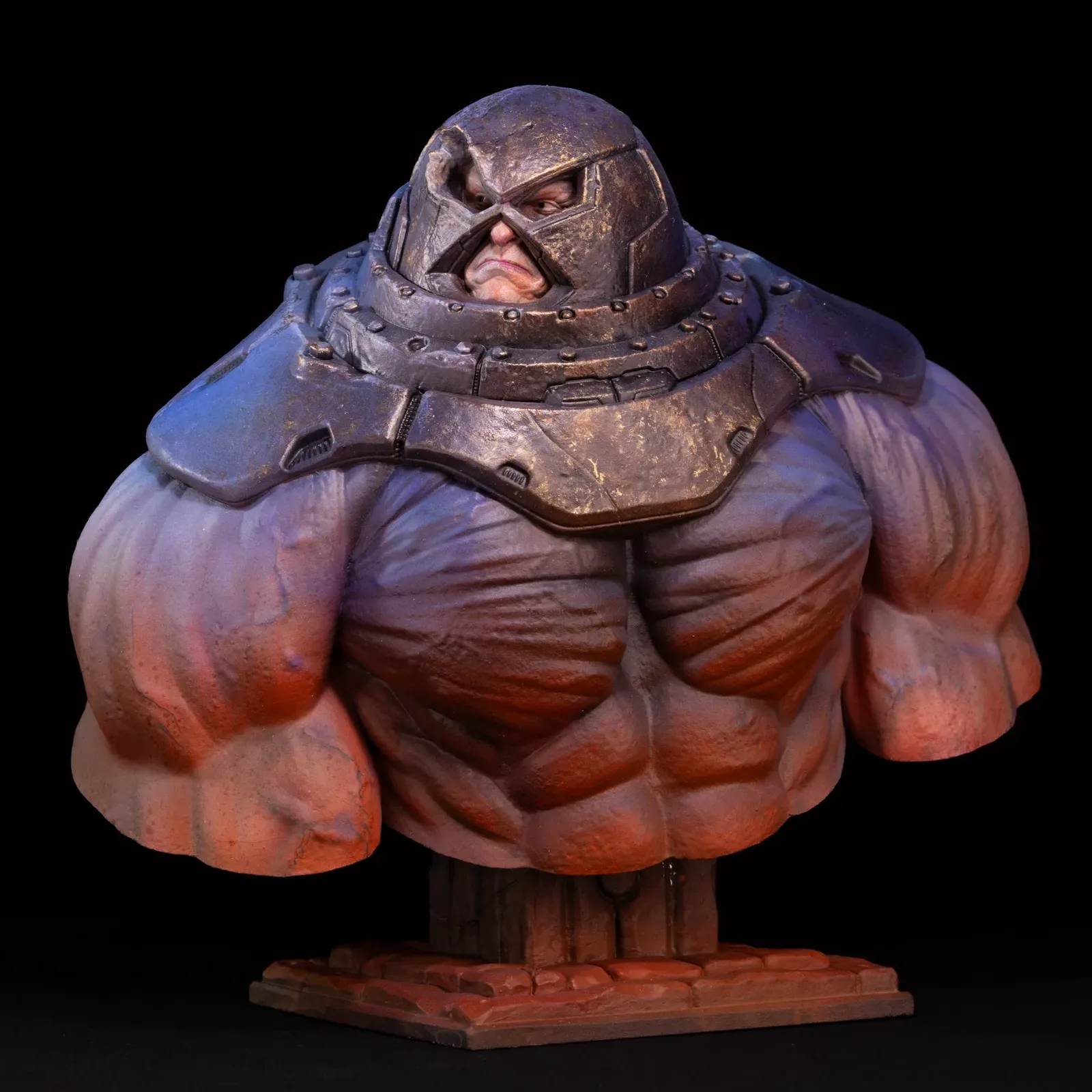 Juggernaut Bust, front view
