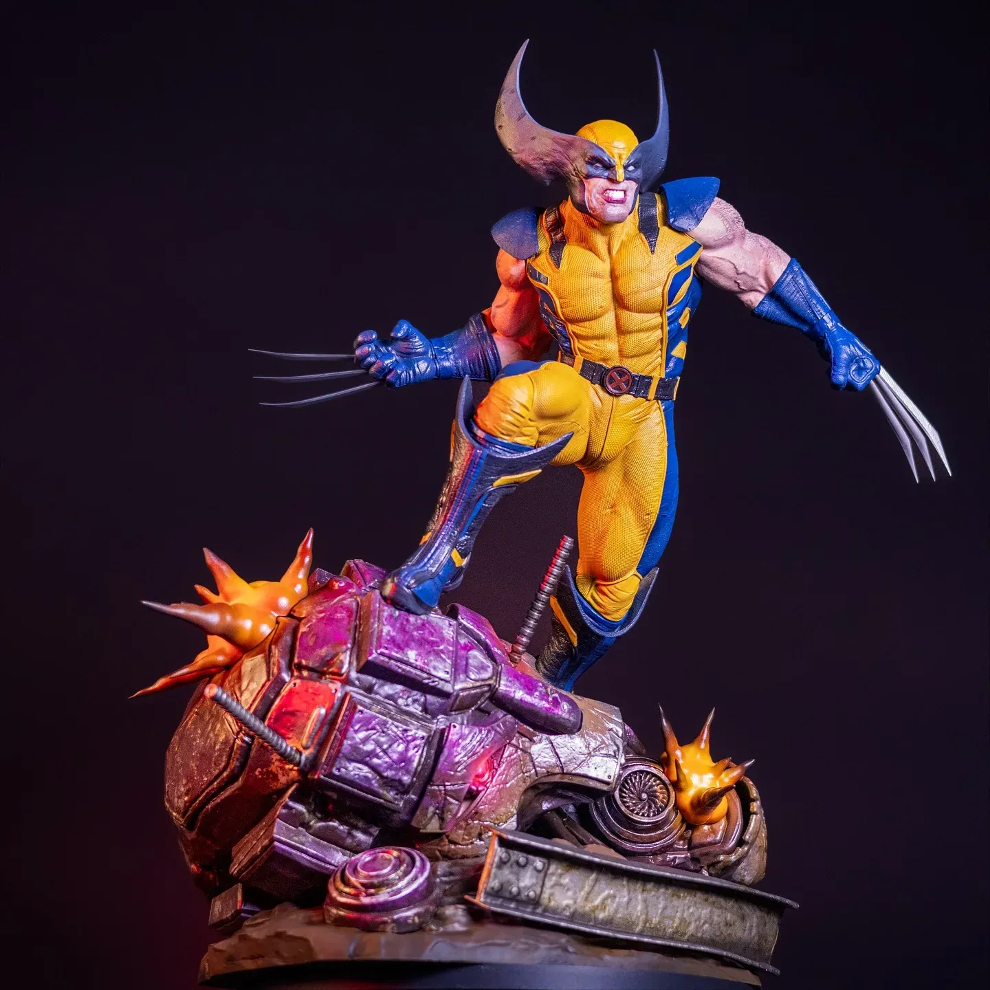 Wolverine, painted by Heavy Handed
