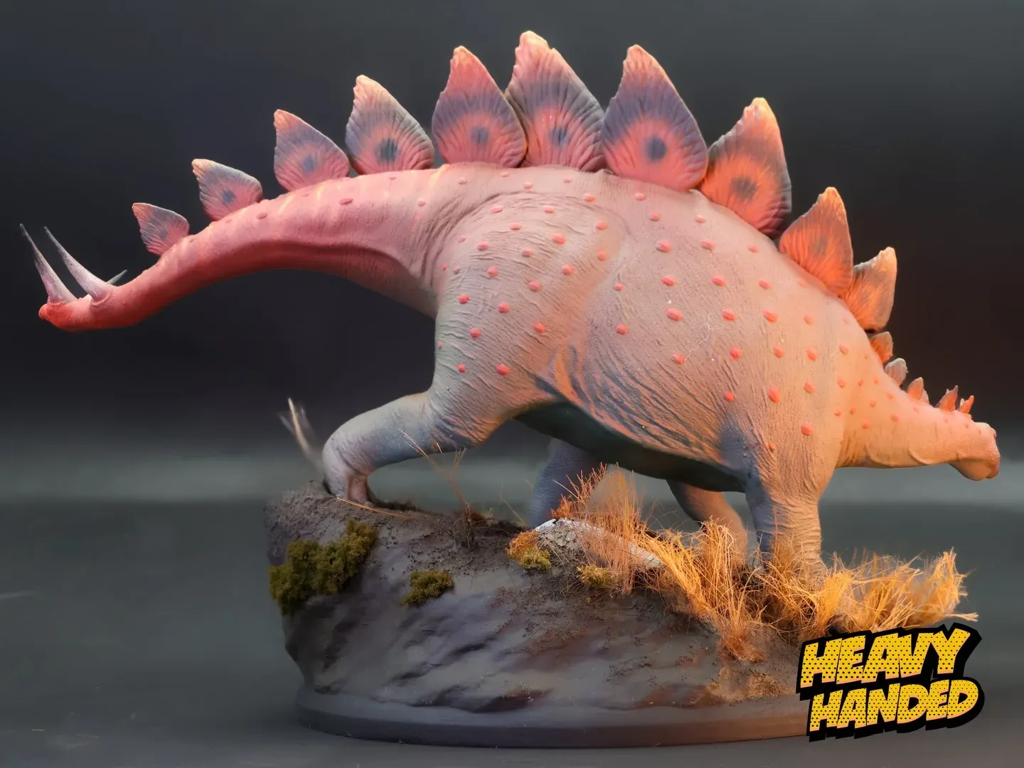 Stegosaurus Sculpture, view 2