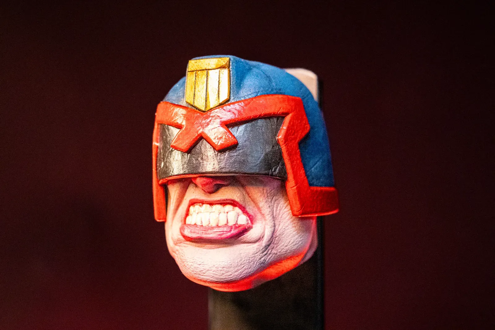 Judge Dredd Magnet, view 2