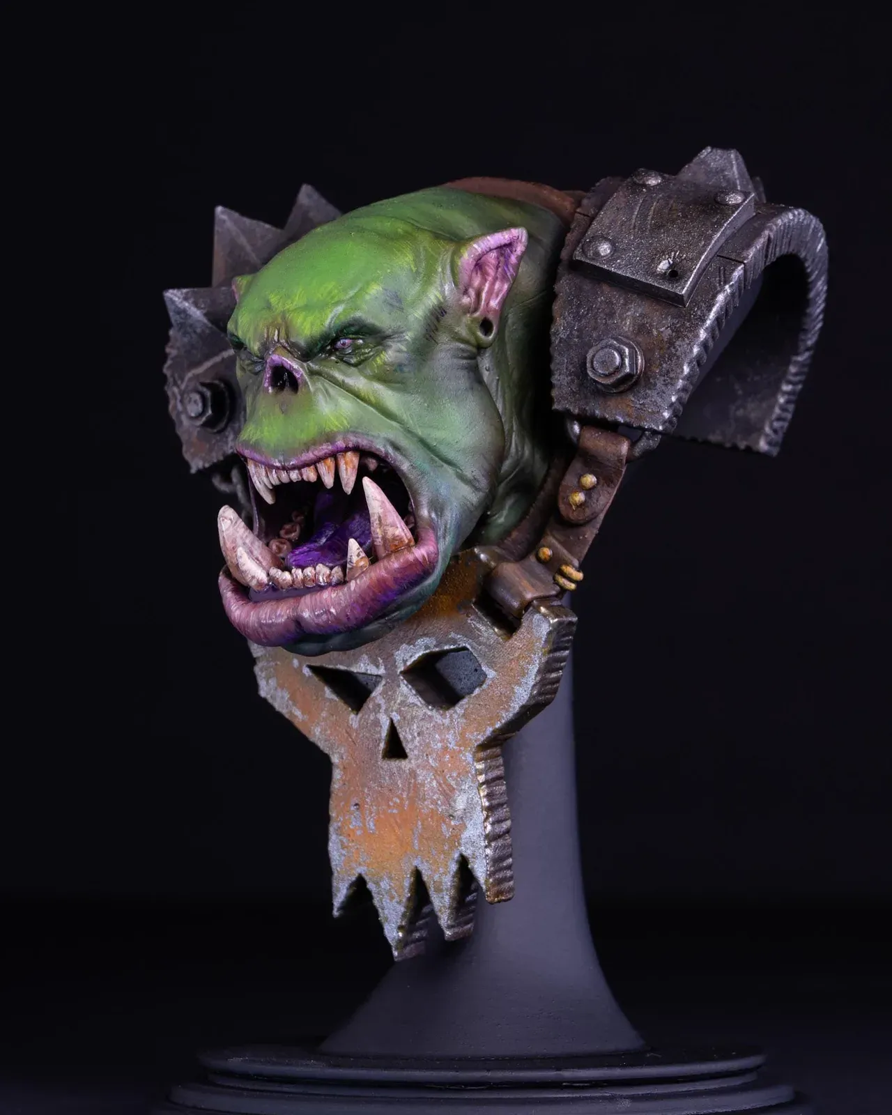 Orc Warrior Bust — view 3