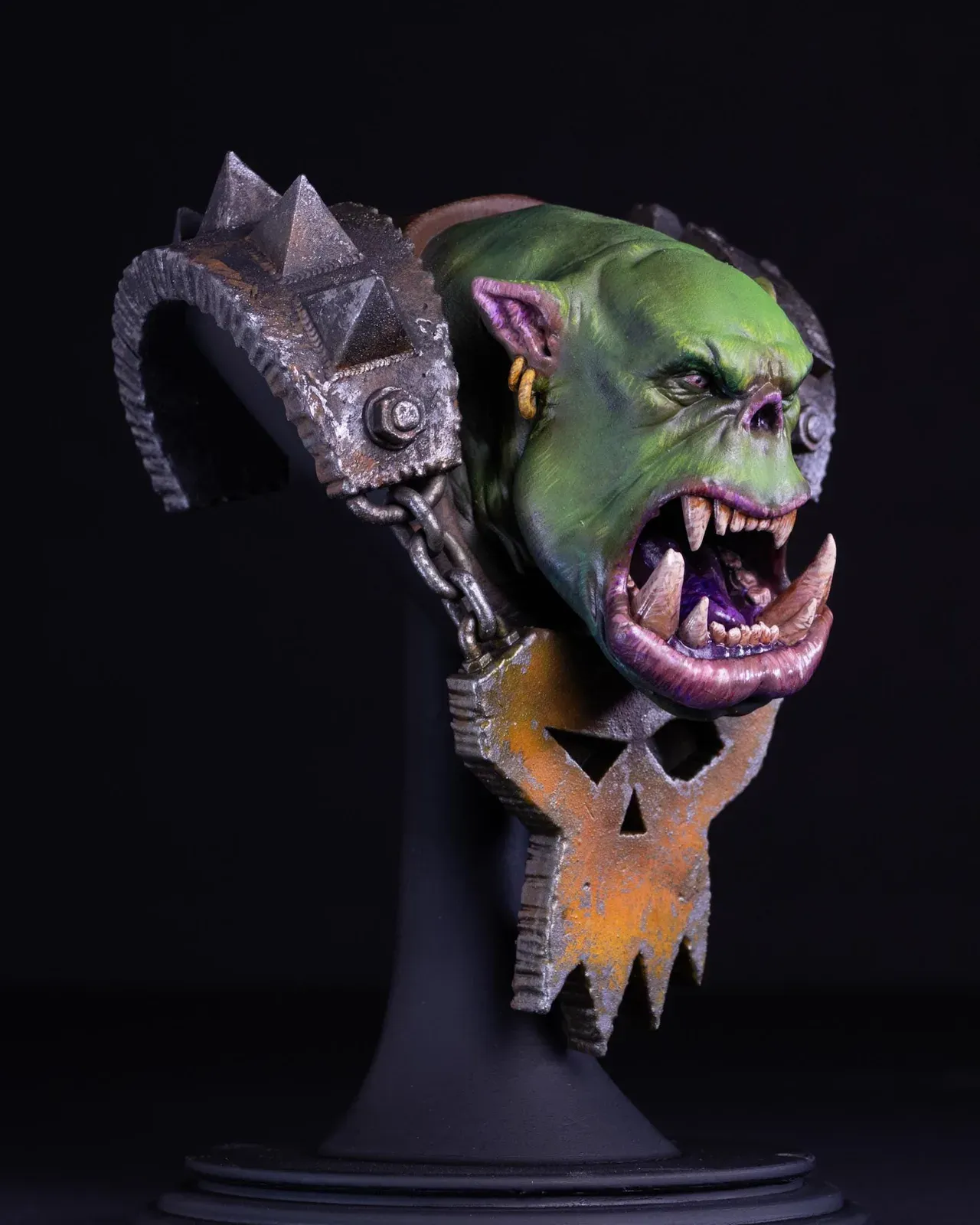 Orc Warrior Bust — view 5