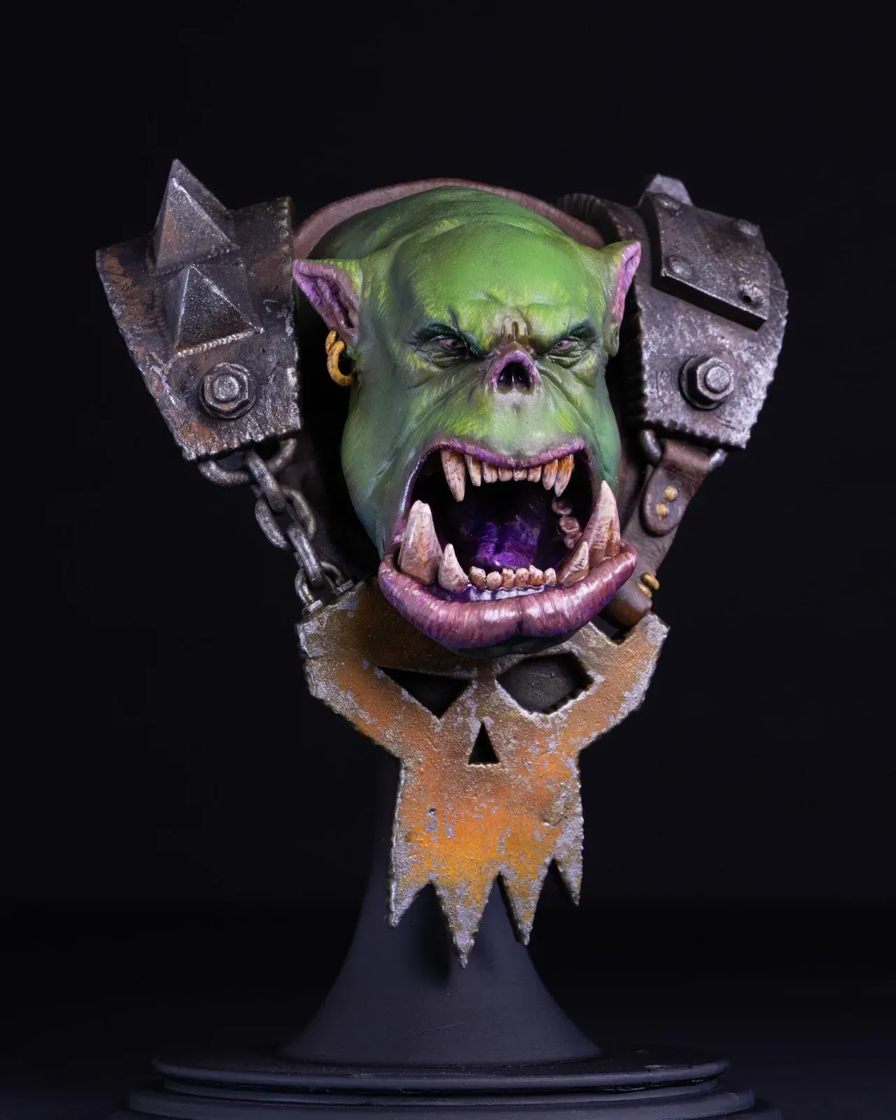 Orc Warrior Bust — view 6