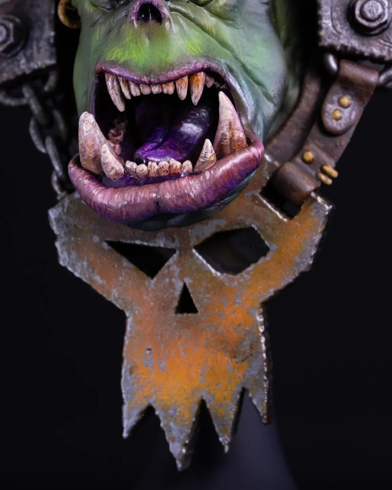 Orc Warrior Bust — view 7