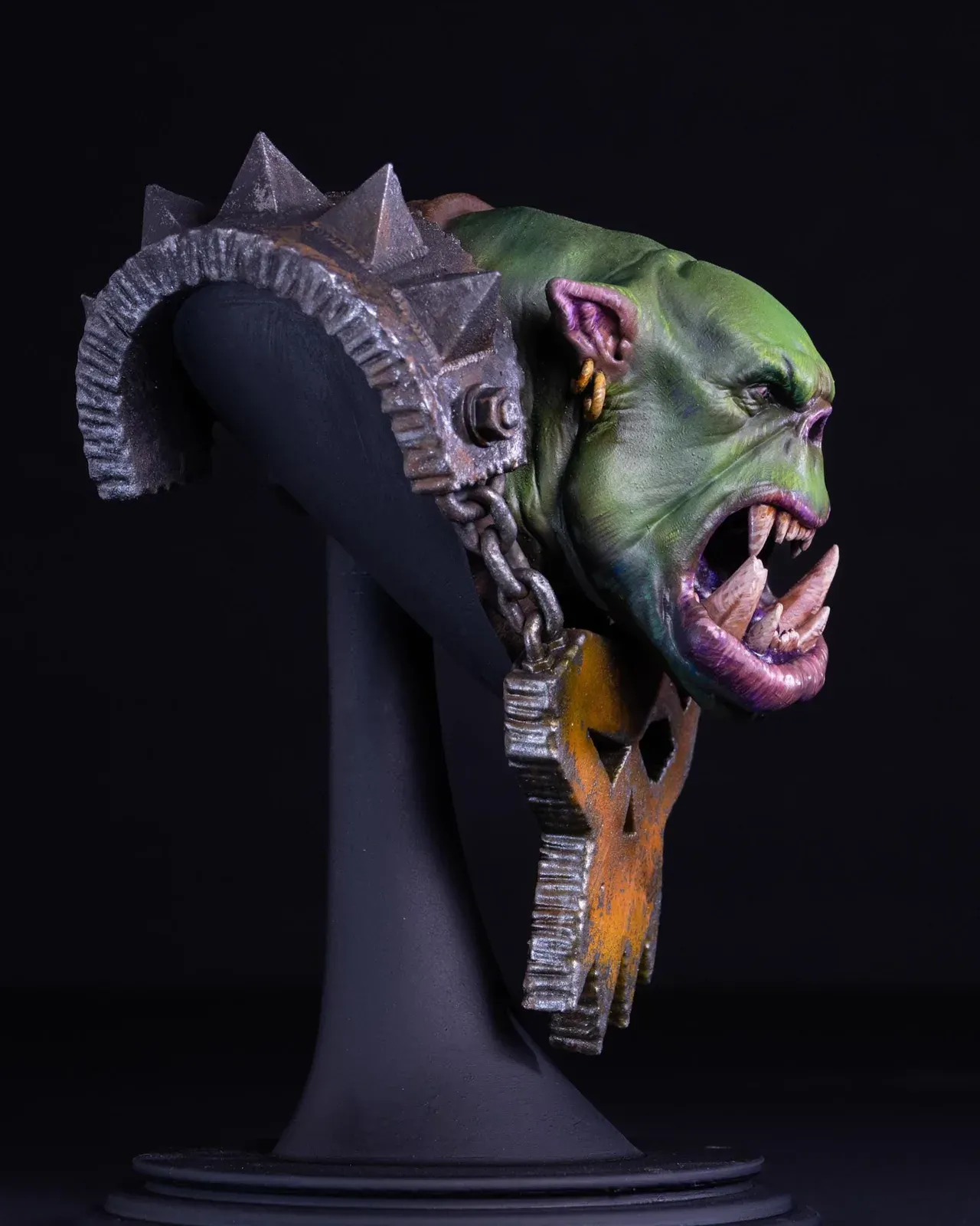 Orc Warrior Bust — view 8