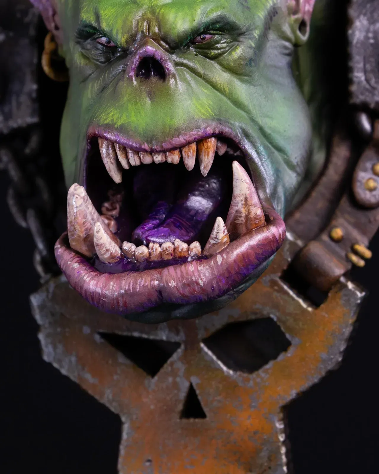 Orc Warrior Bust — view 9